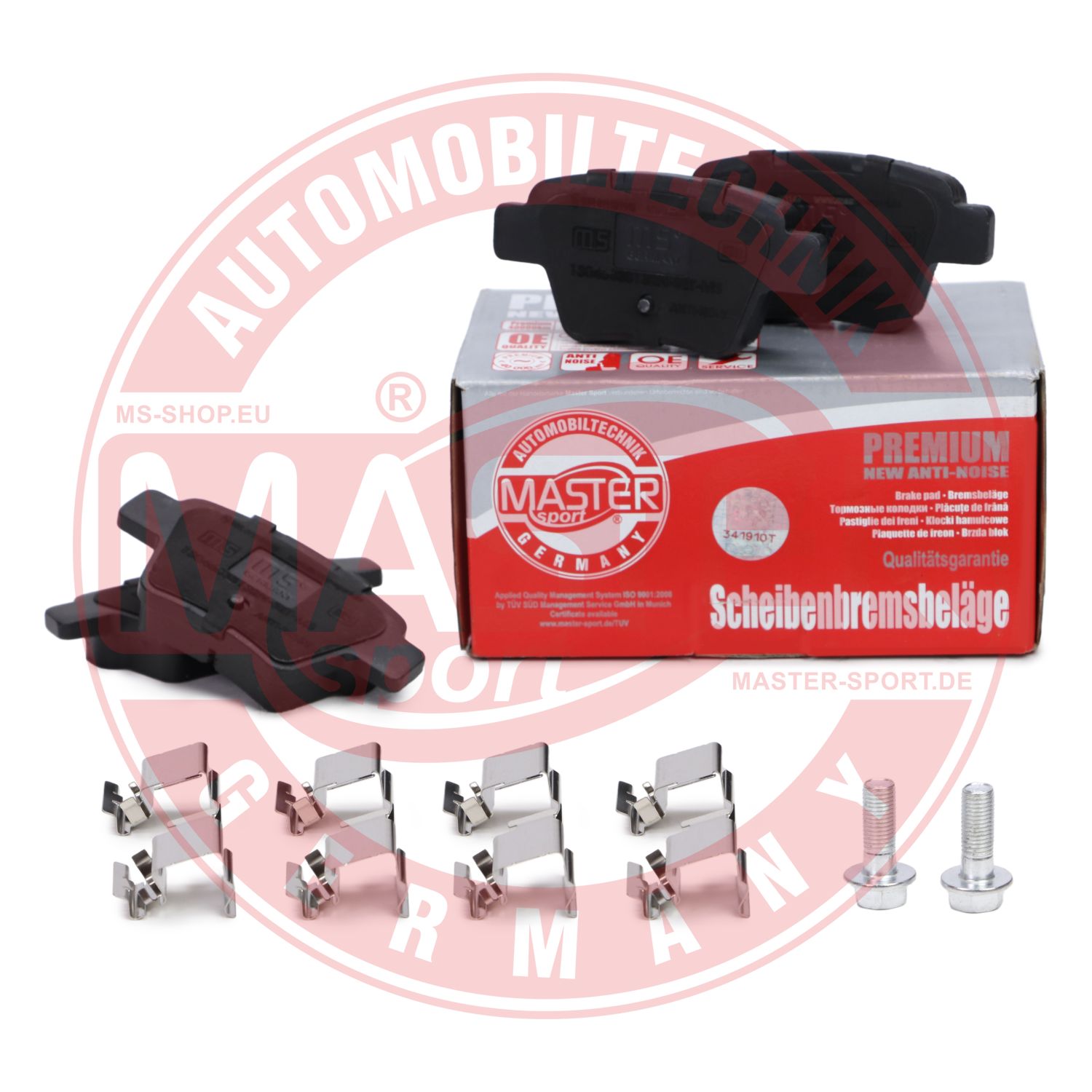 Placute frana MASTERSPORT GERMANY 13046038132N-SET-MS